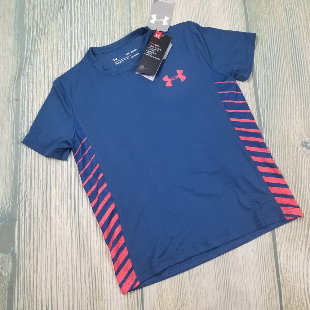 New UNDER ARMOUR youth boy heatgear top tee